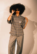 BOX FIT SKATE SHIRT - GREY